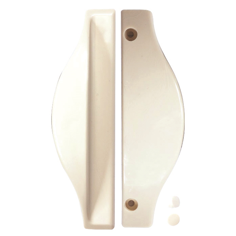 Rolltrak White Plastic Shower Screen Handle Bunnings Warehouse