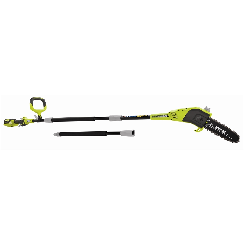 Ryobi 36V 2.6Ah 200mm Cordless Pole Pruner Kit I/N 3380704 Bunnings