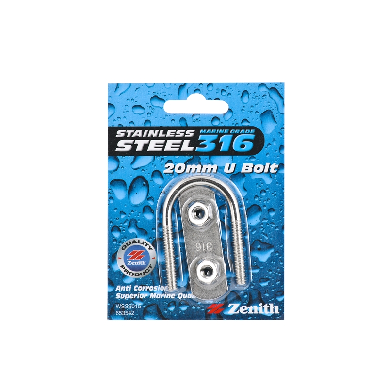 Zenith 1520mm Stainless Steel U Bolt Bunnings Warehouse