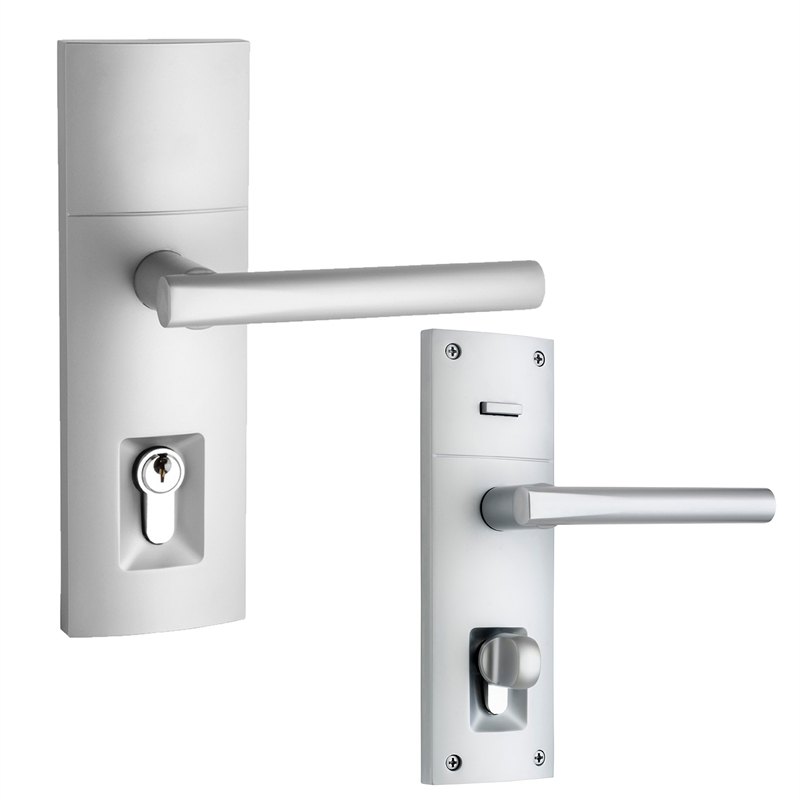 Gainsborough Satin Chrome Single Cylinder Trilock Contemporary Align