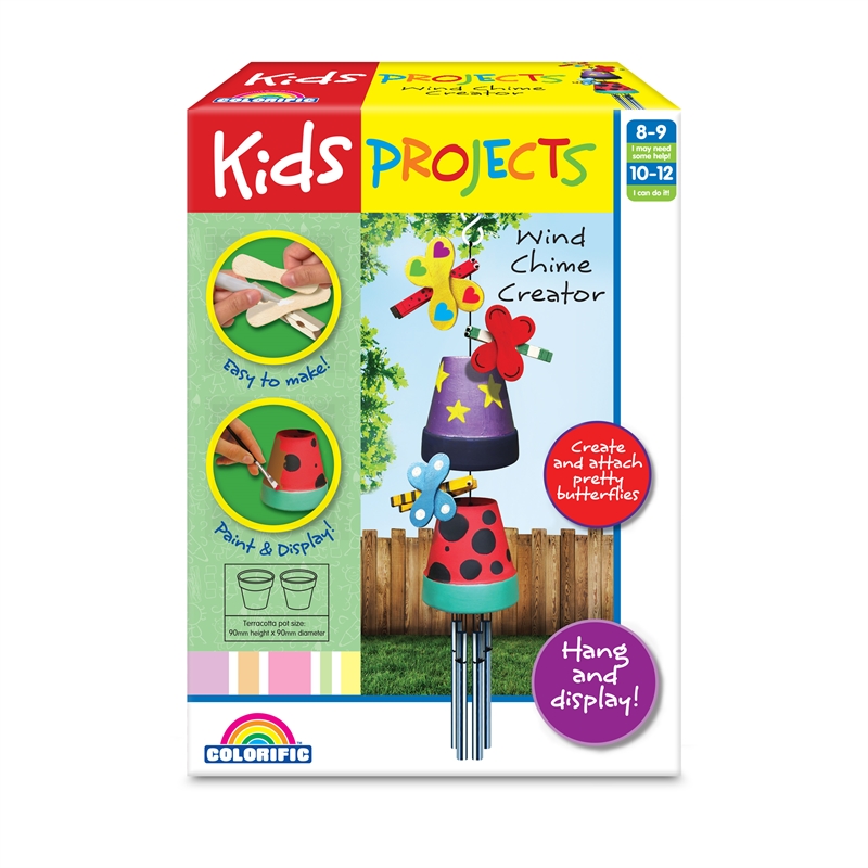 Kids Projects Wind Chime Creator Craft Kit | Bunnings Warehouse