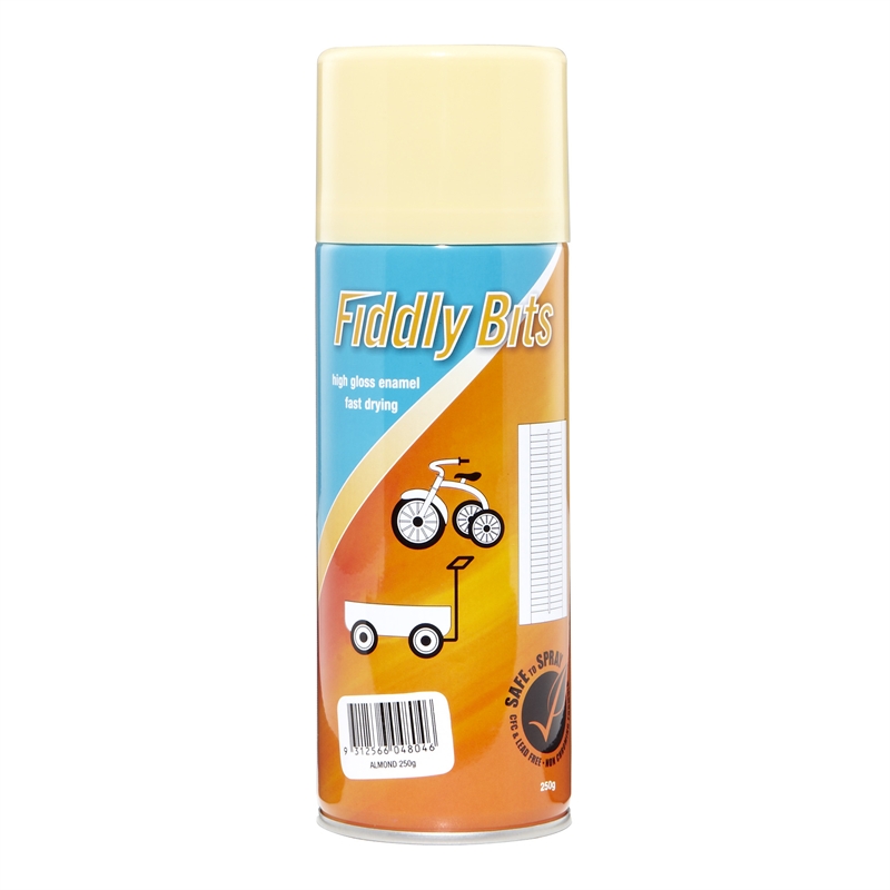 Fiddly Bits 250g Almond Spray Paint I/N 1580059 Bunnings Warehouse