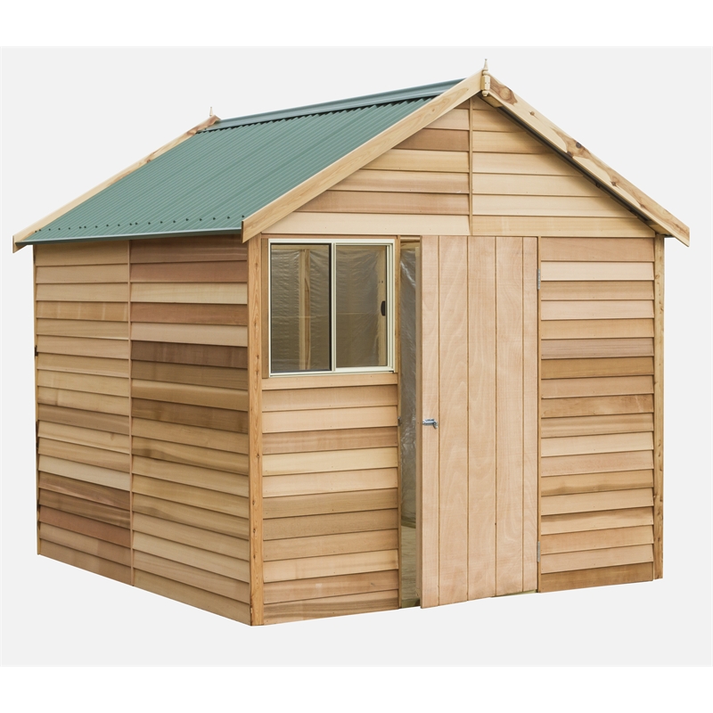 Cedar Shed Industries 2.5 x 2.4 x 2.65m Kallista Timber Shed - With