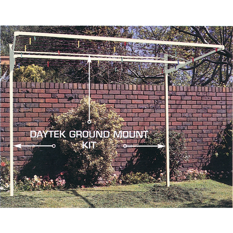 Daytek Iron Grey Ground Mount Kit I/N 4510180 Bunnings Warehouse