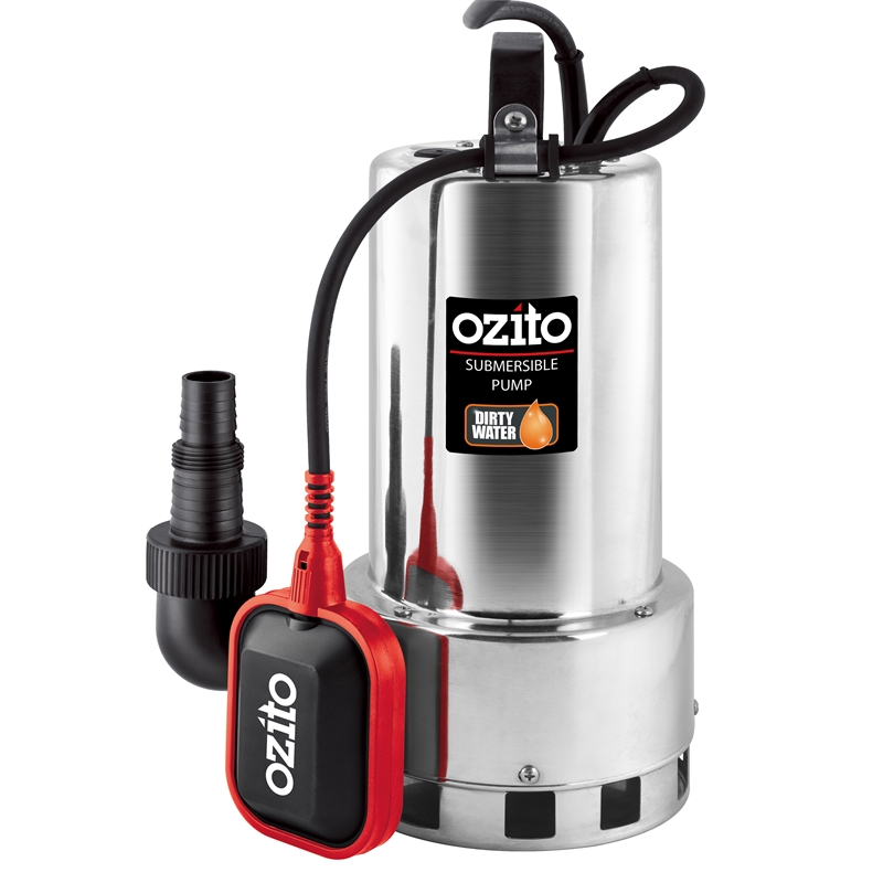 Ozito 1000W Dirty Water Submersible Pump Bunnings Warehouse