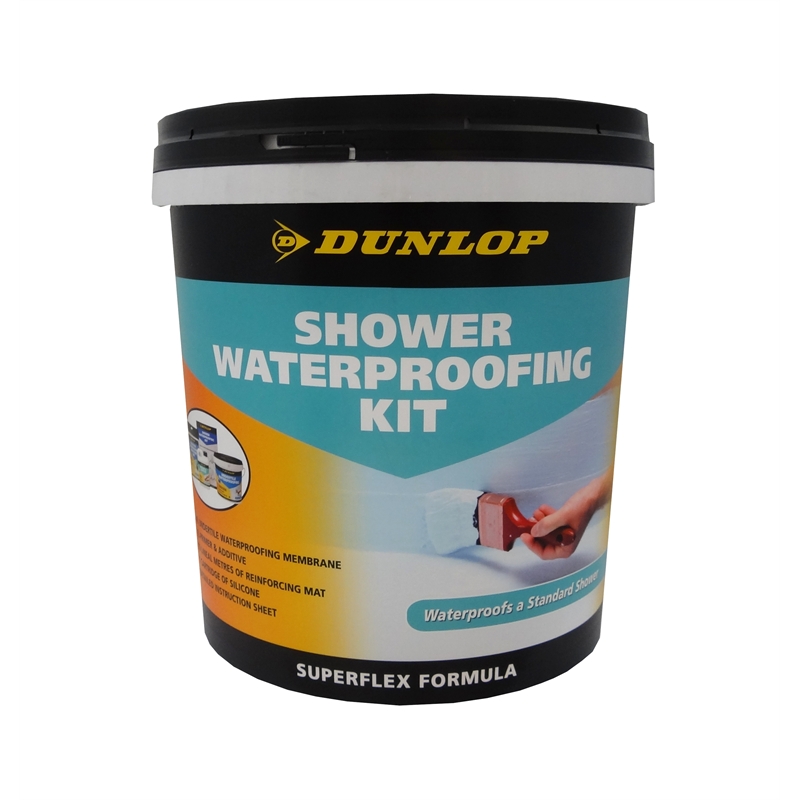 Dunlop Shower Waterproofing Kit  Bunnings Warehouse