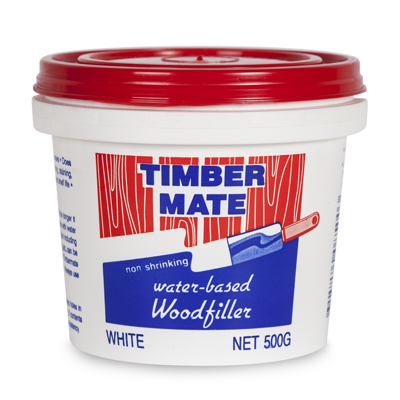 white wood putty filler
