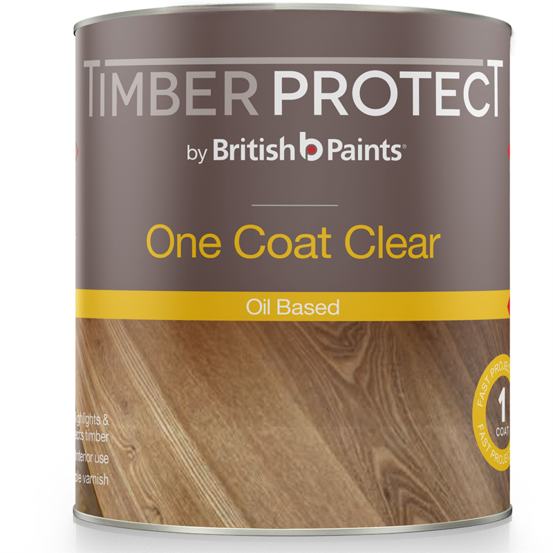 Timber Protect 250ml One Coat Clear Oil Based Gloss Bunnings Warehouse