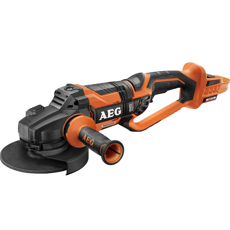 AEG 18V 180mm Dual Brushless Angle Grinder Bunnings Warehouse