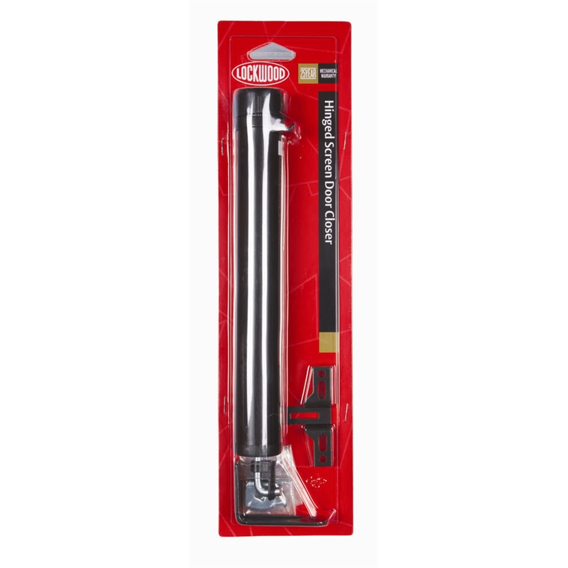 Lockwood 403 Black Pneumatic Screen Door Closer | Bunnings Warehouse