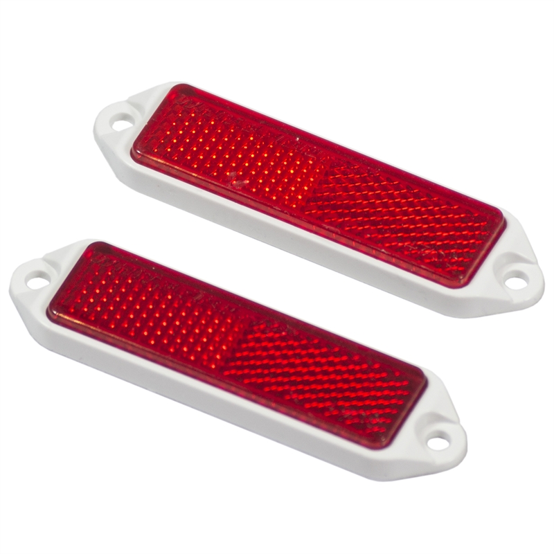 Goliath 90 x 25mm Red Reflector With Bracket | Bunnings Warehouse