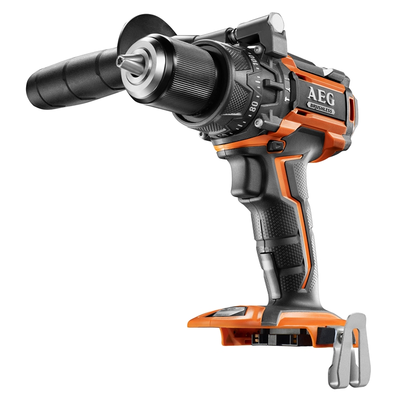 AEG 18V Brushless Hammer Drill Skin Only Bunnings Warehouse