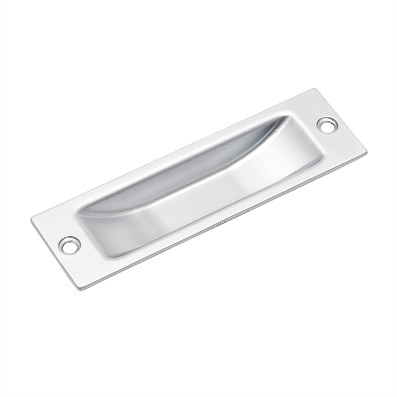 Prestige 100mm Satin Chrome Plated Flush Pull Handle Bunnings Warehouse
