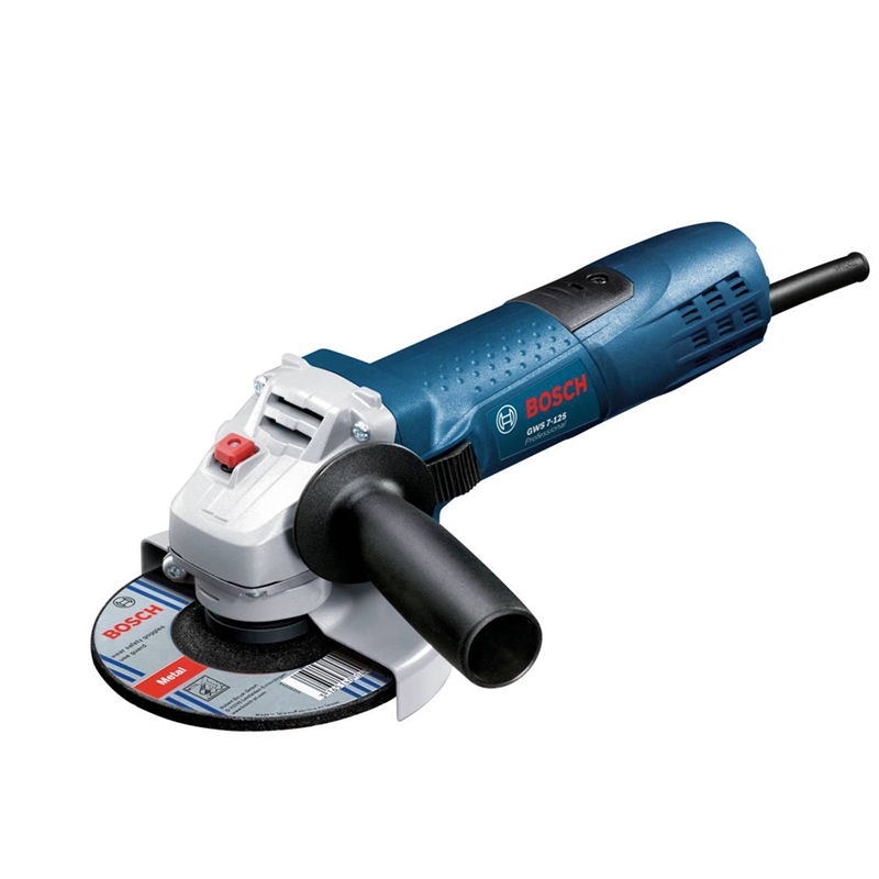 Bosch Blue 720W 125mm Corded Angle Grinder With 3 Discs Bunnings