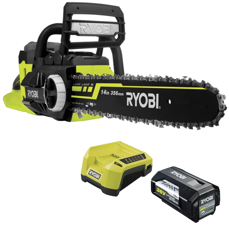 Ryobi 36v 5 0ah Chainsaw Kit