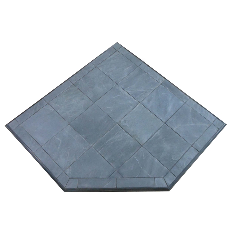 Scandia Slate Hearth Pad 1425 * 1425 - Corner Installation I/N 3170871 ...