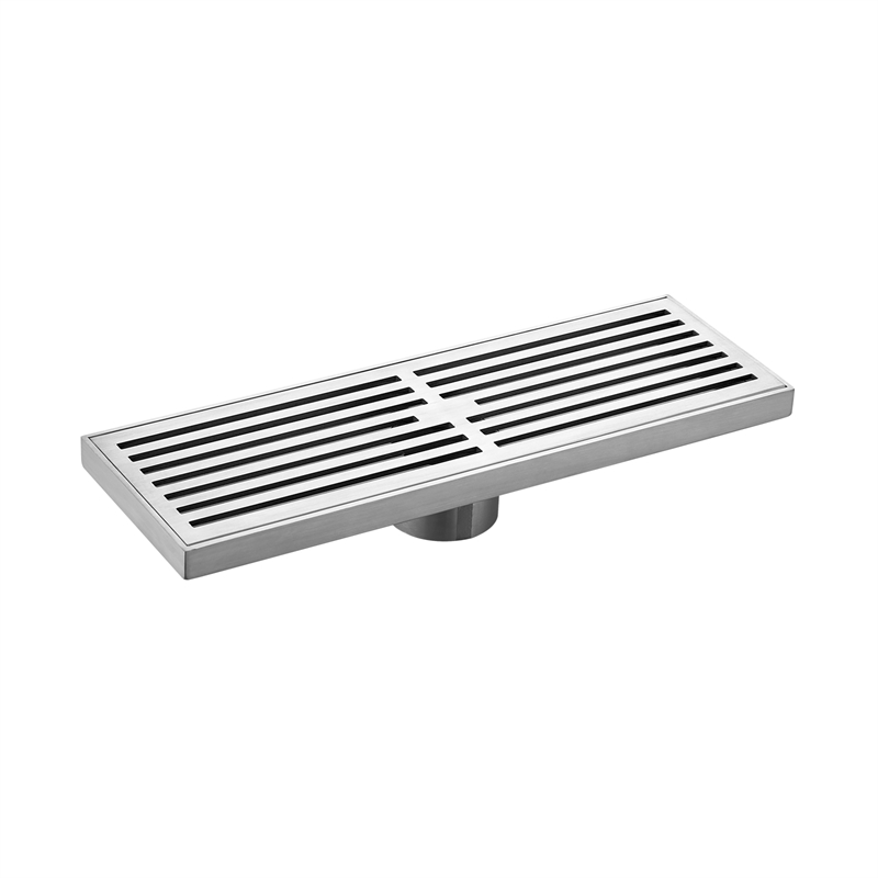 Kinetic 300mmL Rectangular Slotted Stainless Steel Floor Grate