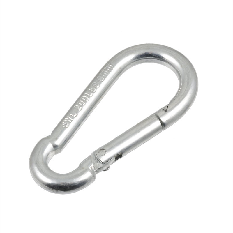 Zenith 6mm x 60mm Zinc Plated Snap Hook - 2 Pack | Bunnings Warehouse