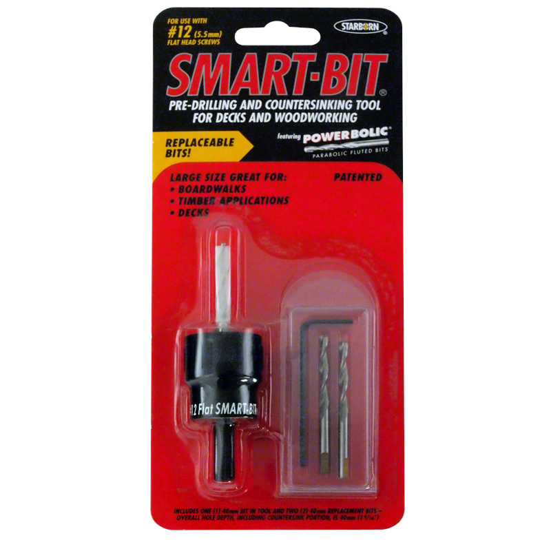 Starborn No.12 SmartBit Flat Head Countersink Drill Bit Bunnings