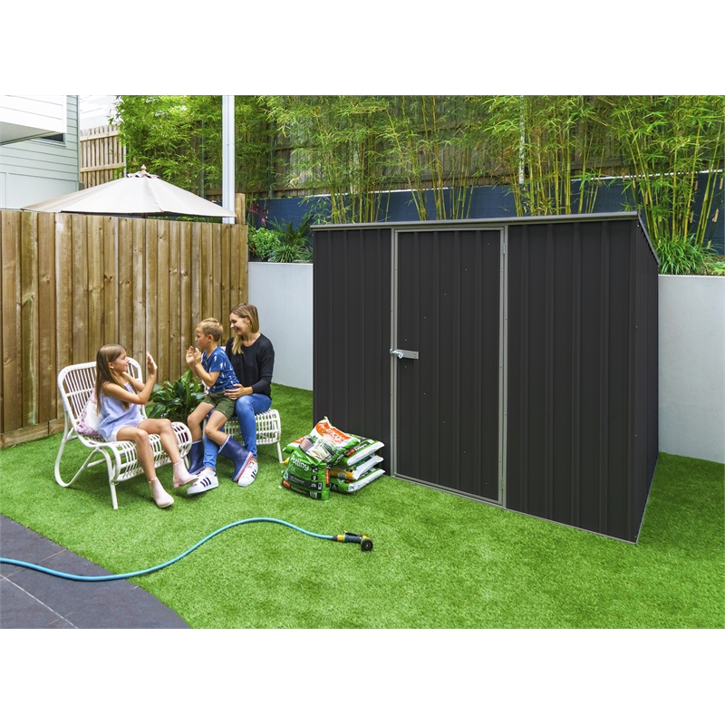 Absco Sheds 2.26 x 1.52 x 1.80m Space Saver Reverse Skillion Shed