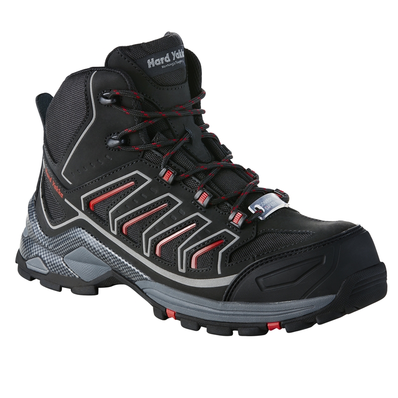 Hard Yakka Black Blizzard Safety Boot - Size 6 | Bunnings Warehouse