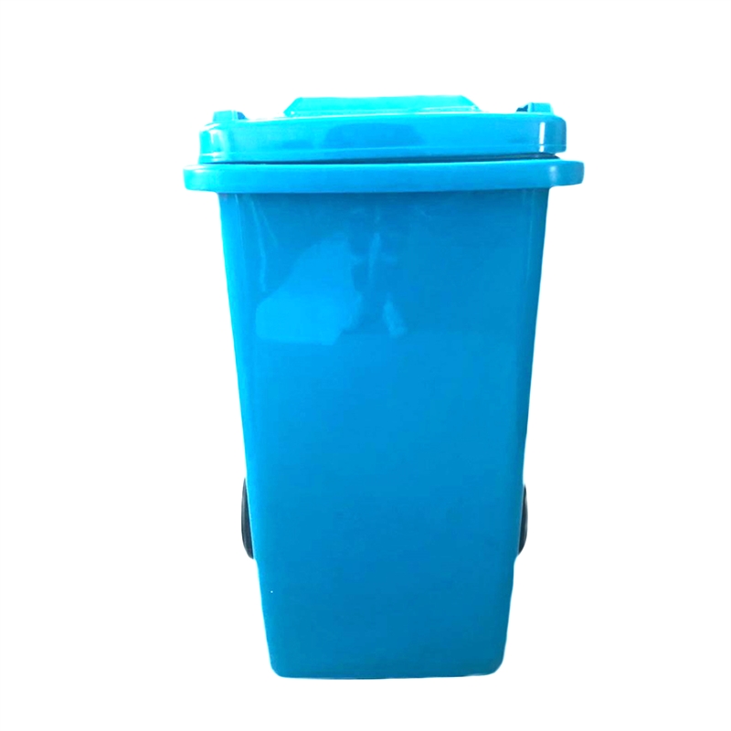 Handy 100L Light Blue Wheelie Bin Bunnings Warehouse