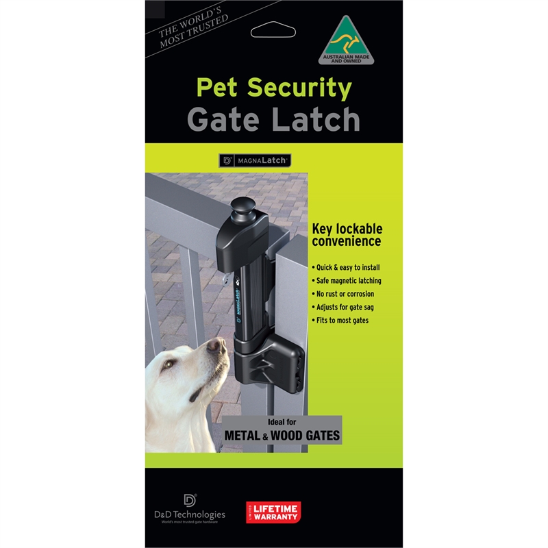 MagnaLatch Vertical Pull Gate Latch | Bunnings Warehouse