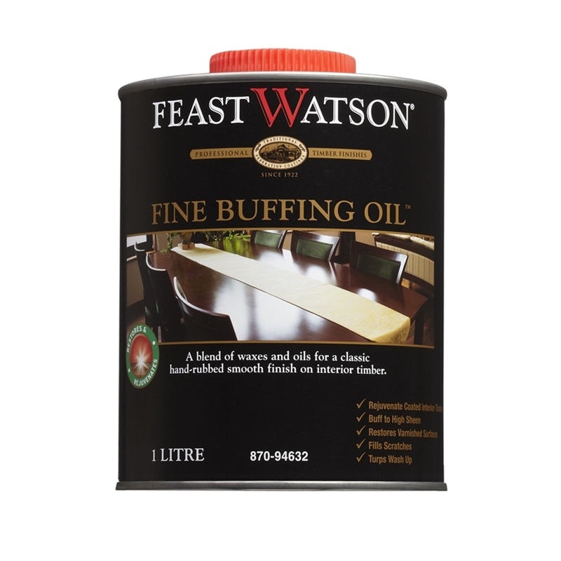 Feast Watson 1L Fine Buffing Oil Bunnings Warehouse