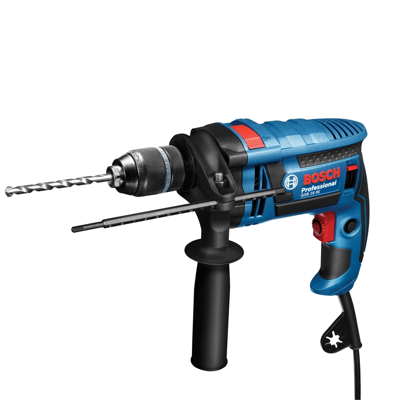 Bosch Blue 13mm 700W GSB 16 RE Corded Impact Drill Bunnings Warehouse