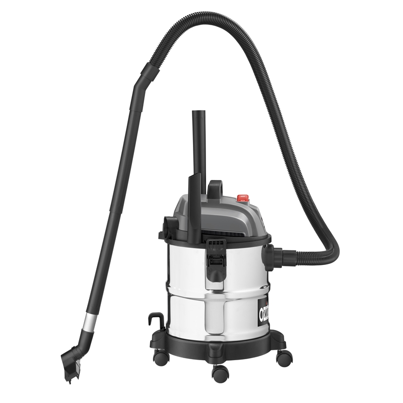 Ozito 1250W 20L Stainless Wet And Dry Vacuum | Bunnings Warehouse