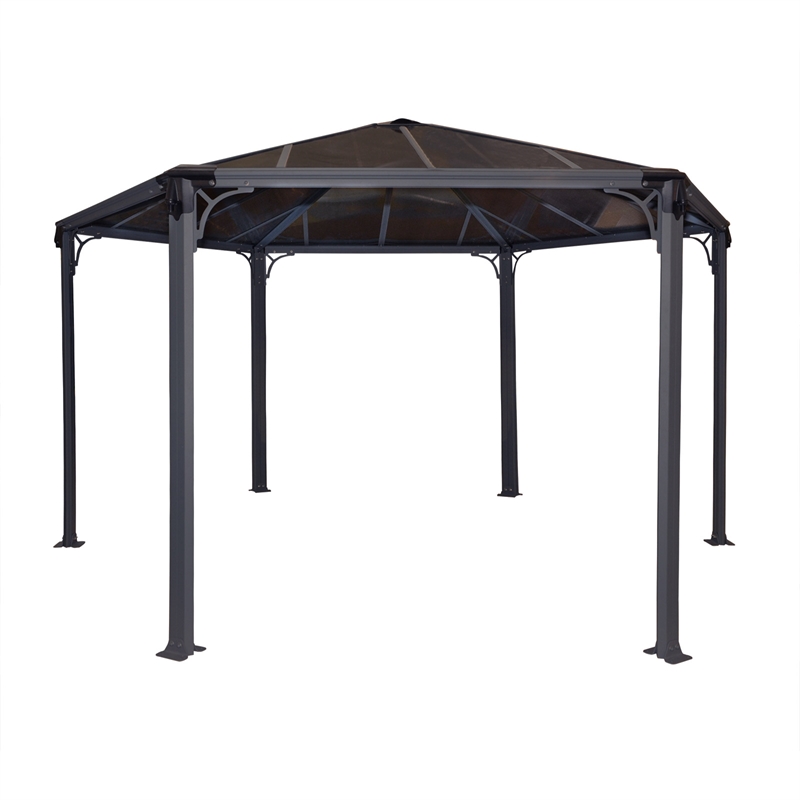 Suntuf 2.2 x 2.2 x 2.89 Hex Design Monaco Gazebo Kit Bunnings Warehouse