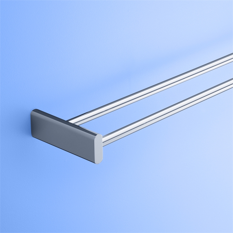 Caroma Track Double Chrome Towel Rail Bunnings Warehouse