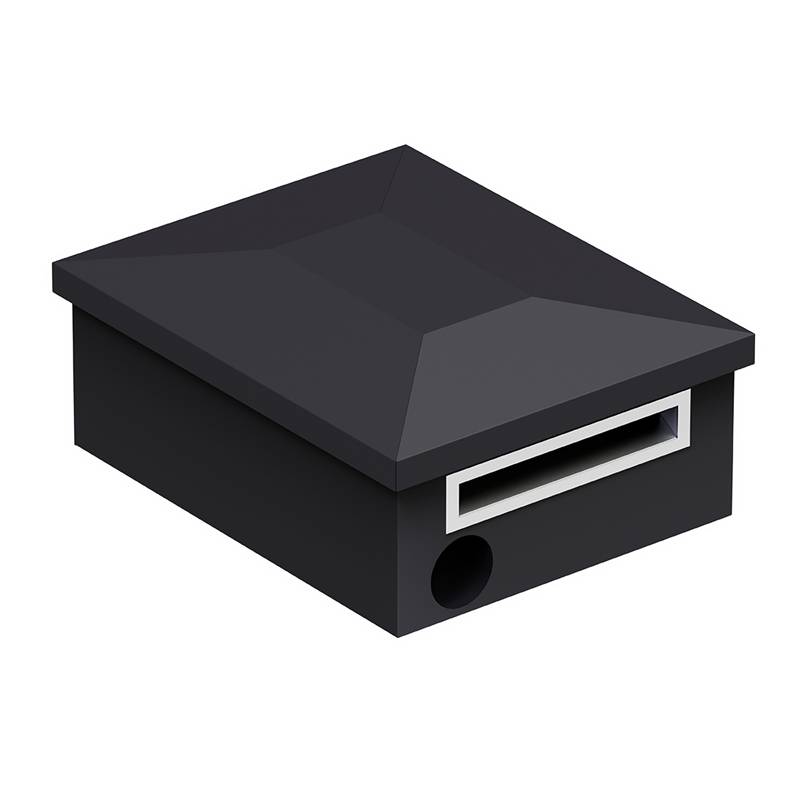 Pakman Tempus Charcoal Mailbox Bunnings Warehouse