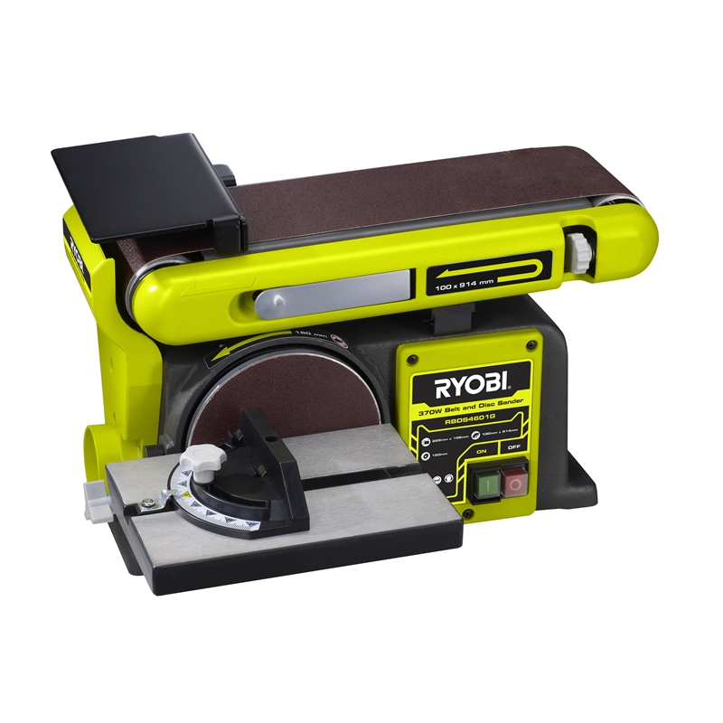 Ryobi 370W Belt and Disc Sander Bunnings Warehouse