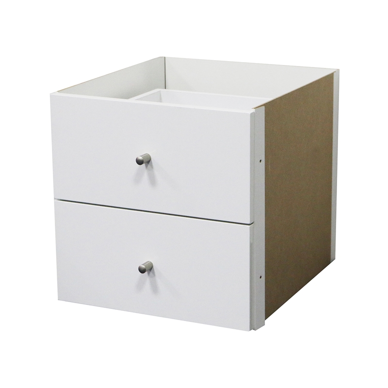 Flexi Storage Clever Cube 335 x 376 x 335mm 2 Drawer ...