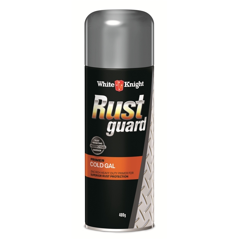 White Knight 400g Rust Guard Cold Gal Spray Paint