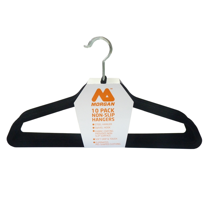 Velvet Clothes Hangers 10 Pack Bunnings Warehouse