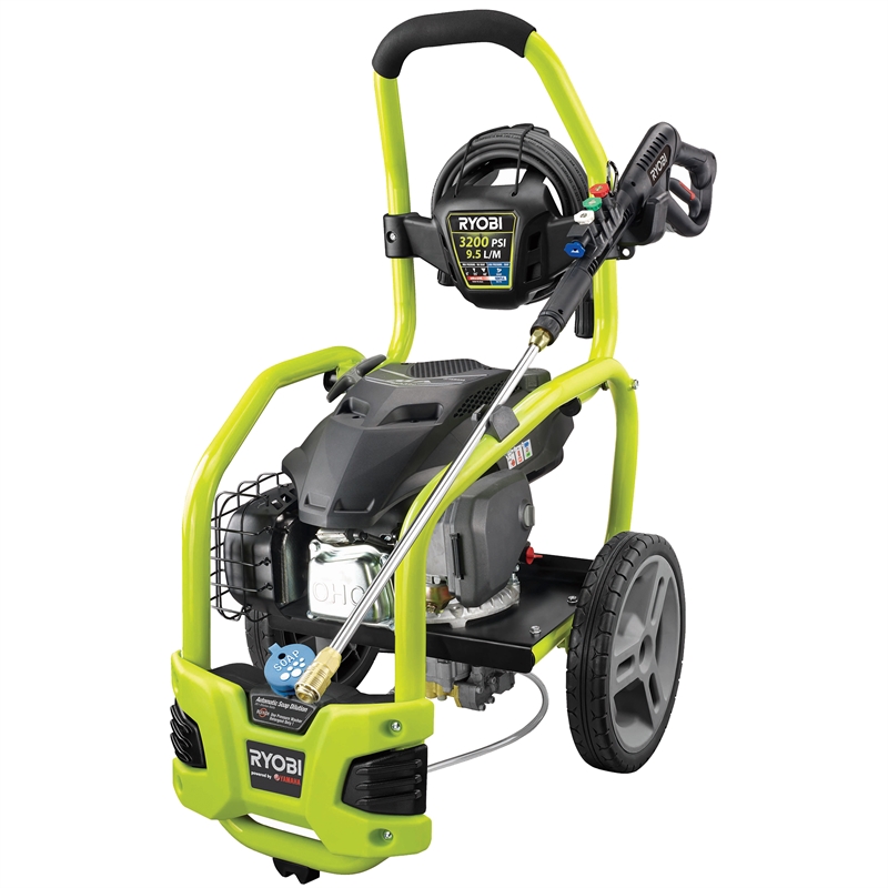 Ryobi 190cc 3200psi 4 Stroke Petrol Yamaha Pressure Washer