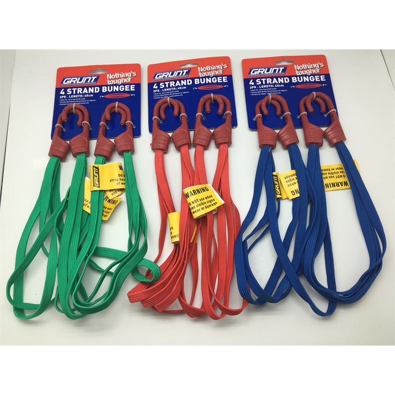 Grunt 45cm 4 Strand Bungee Hook 2 Pack Bunnings Warehouse