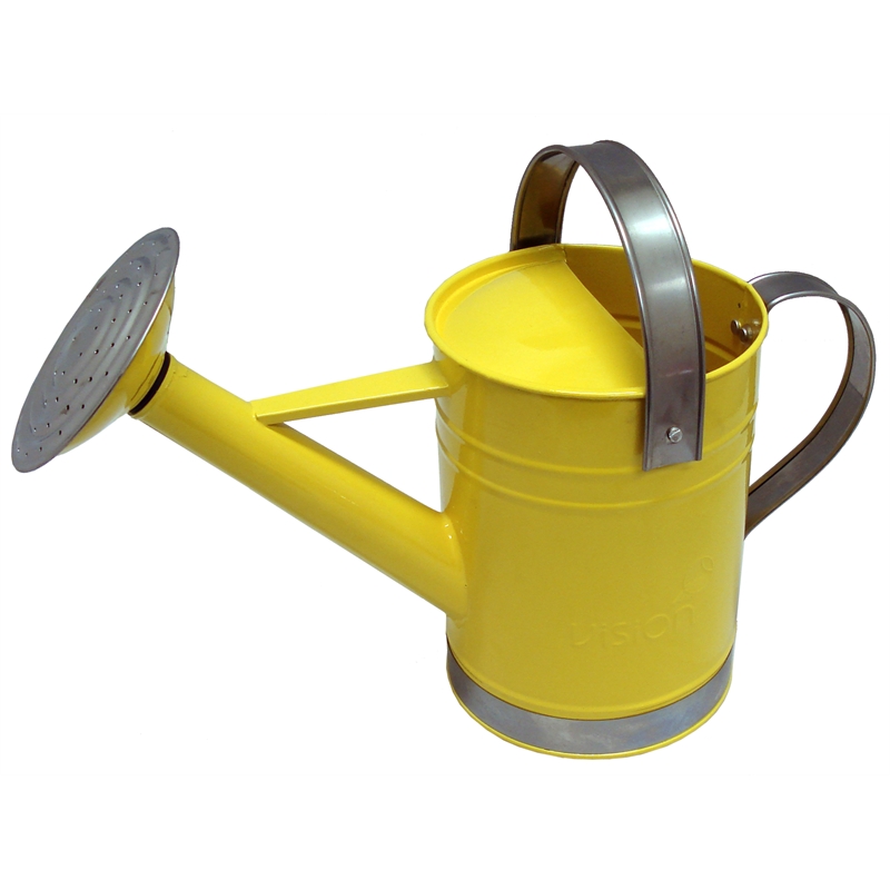 Vision 1.8L Sun Yellow Watering Can I/N 3110606 | Bunnings Warehouse