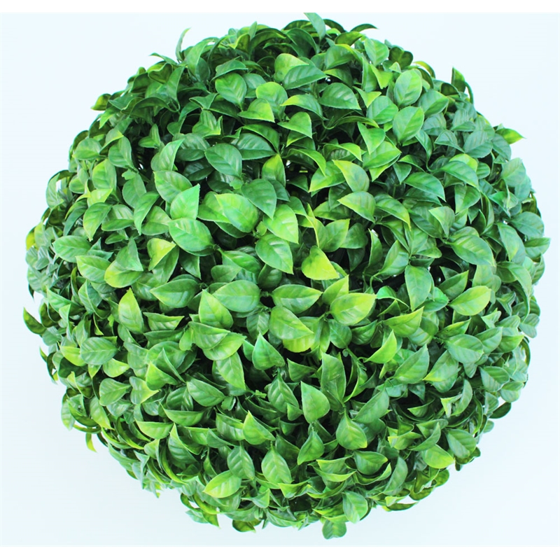 UNREAL 38cm Pittosporum Artificial Topiary Ball Bunnings Warehouse