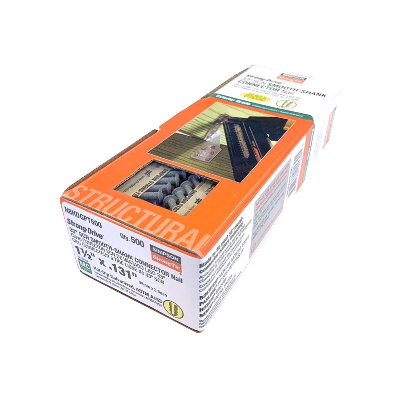 Simpson StrongTie 3.32 x 38mm SCN Smooth Shank Collated Connector Nail