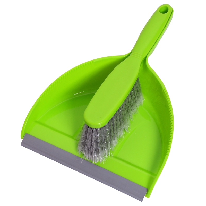 Sabco Green Dustpan And Brush Set Bunnings Warehouse