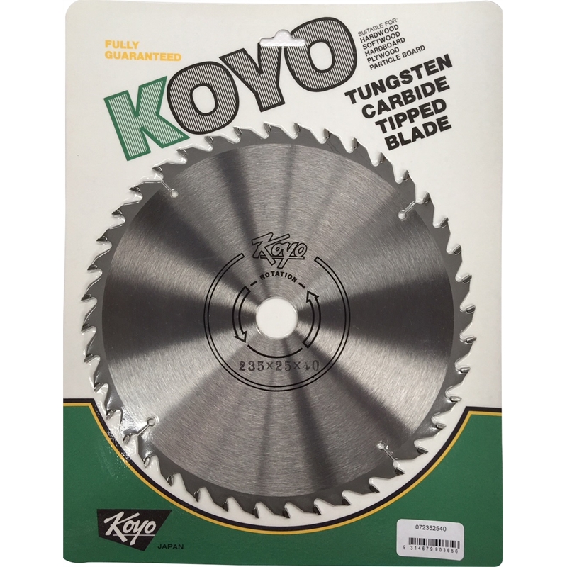Koyo 250mm 40T Circular Saw Blade For Timber Cutting Bunnings Warehouse