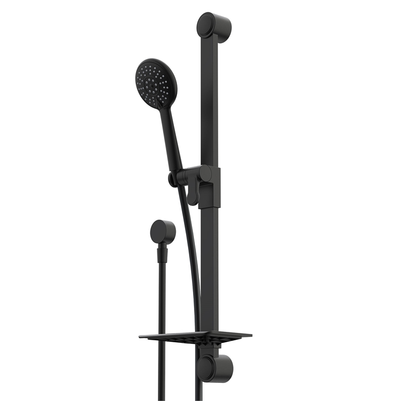 caroma black shower head
