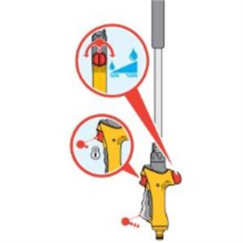 Hozelock 12mm 5 Pattern Hose End Spray Wand Bunnings Warehouse