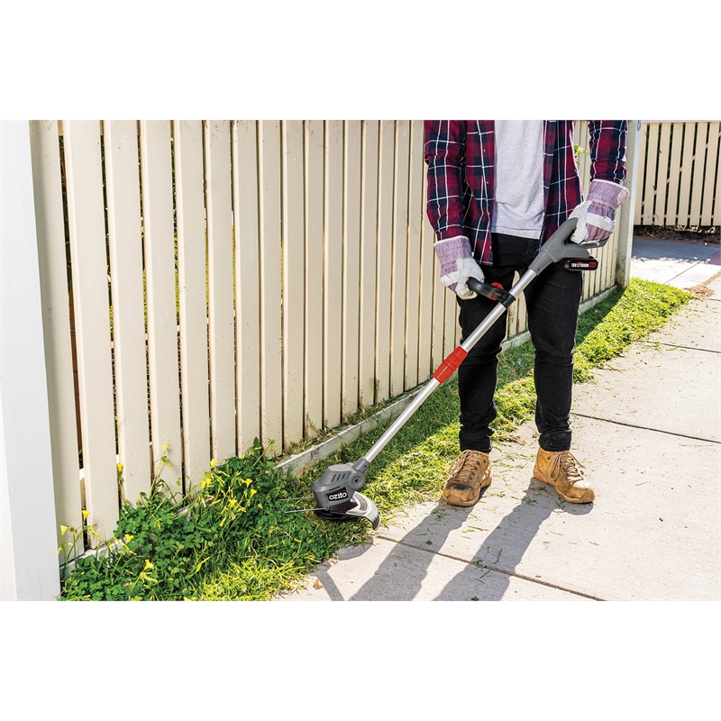 Ozito 18V Grass Trimmer Kit Bunnings Warehouse