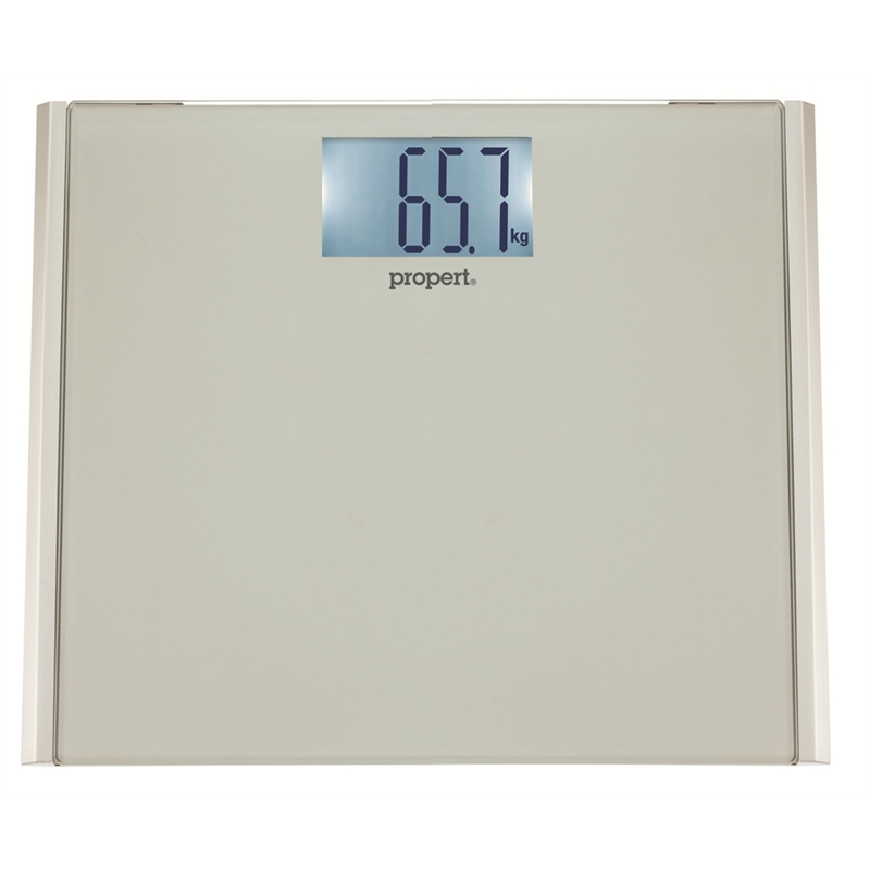 Propert 180kg Nova Slimline Glass Digital Bathroom Scale | Bunnings ...