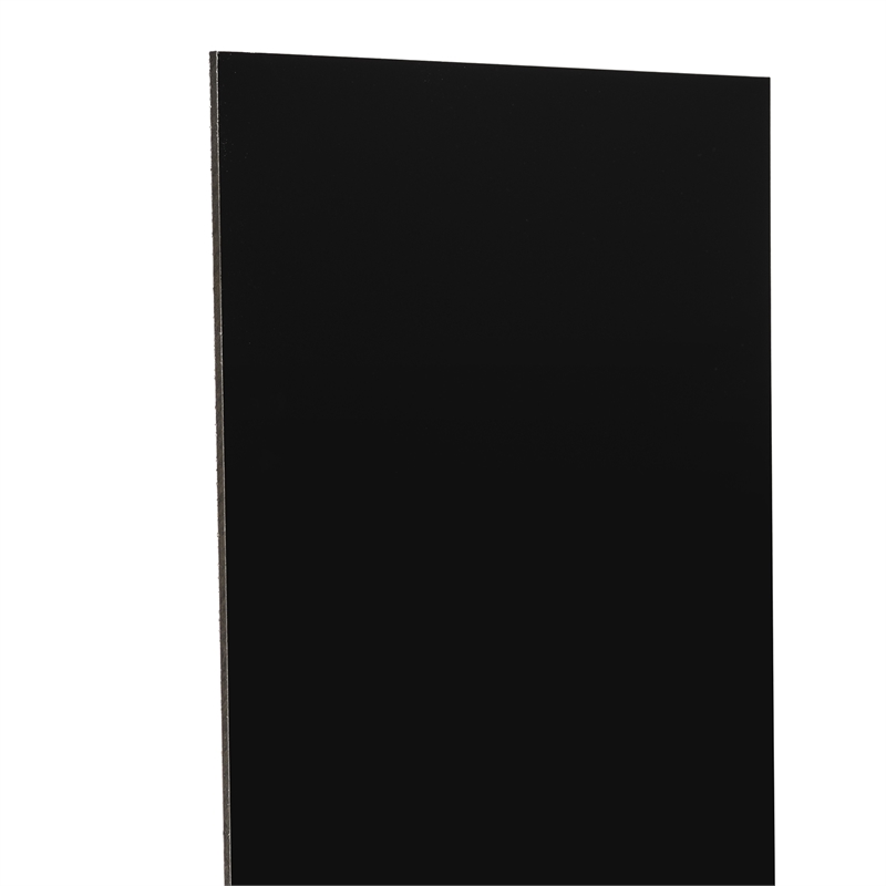 Aligloss White/Black Composite Panel - 1220mm x 2440mm x 3mm