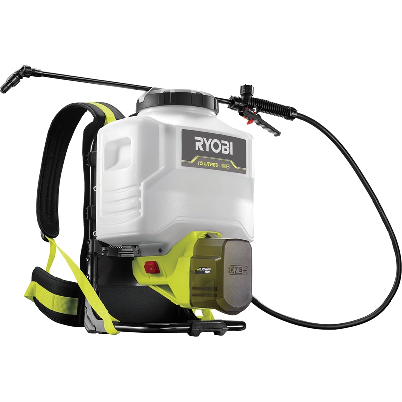 Ryobi 18V ONE+ 15L Backpack Sprayer | Bunnings Warehouse